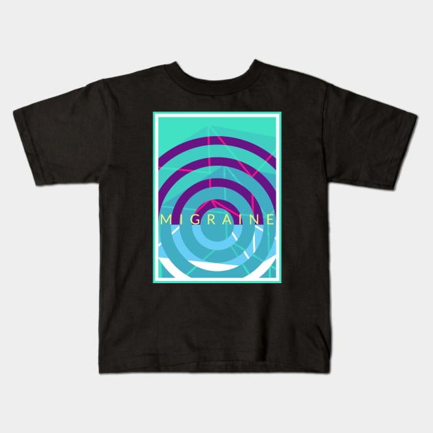 Migraine Kids T-Shirt by L'Appel du Vide Designs by Danielle Canonico